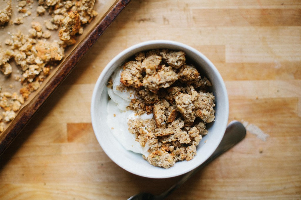 Banana-Hemp Granola