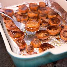 Yacon Glazed Yams - by Julie Morris