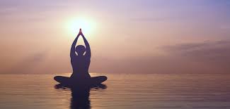 1 easy way to stress relief with yoga - by The Superfood Blog