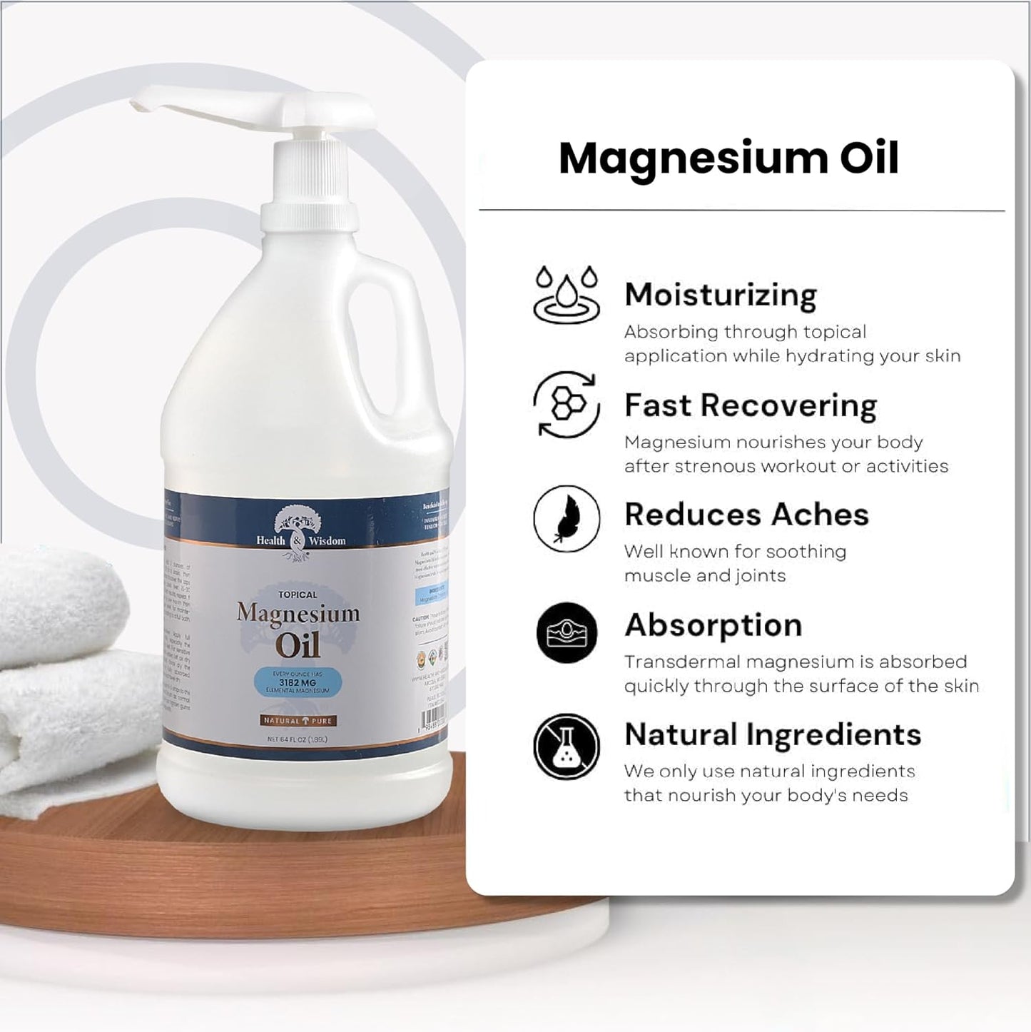 Magnesium Oil | Health & Wisdom