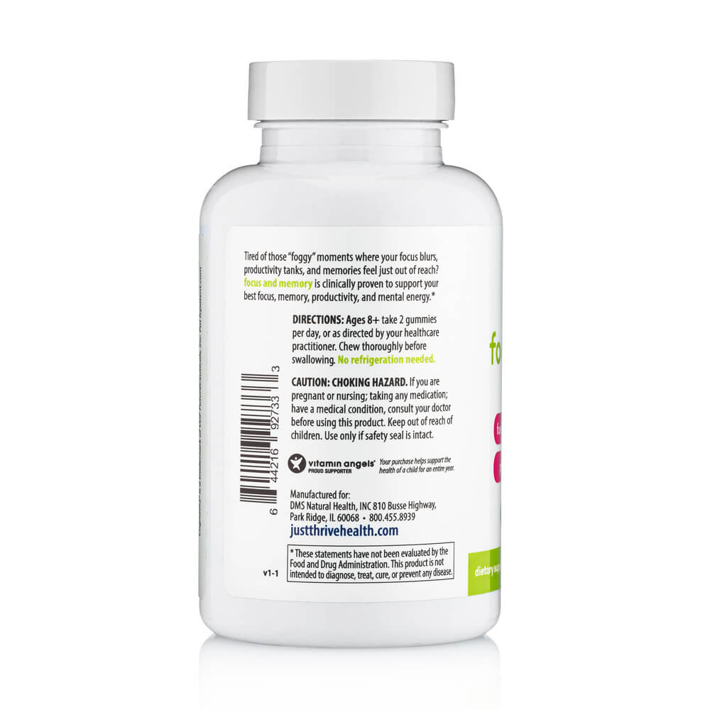 Focus and Memory Gummy | Just Thrive