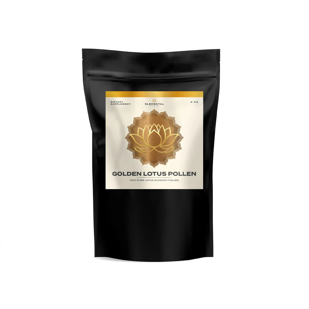 Cracked Cell Wall Pine Pollen (Golden Lotus Pollen) | Elemental Wizdom