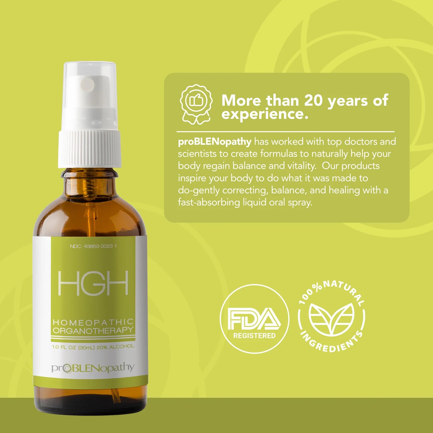 HGH (Original Formula) Hormone Booster | ProBLEN