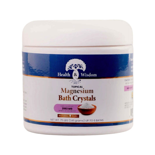 Magnesium Bath Crystals | Health & Wisdom