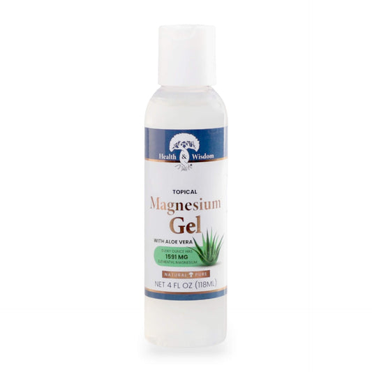 Magnesium Gel with Aloe Vera | Health & Wisdom