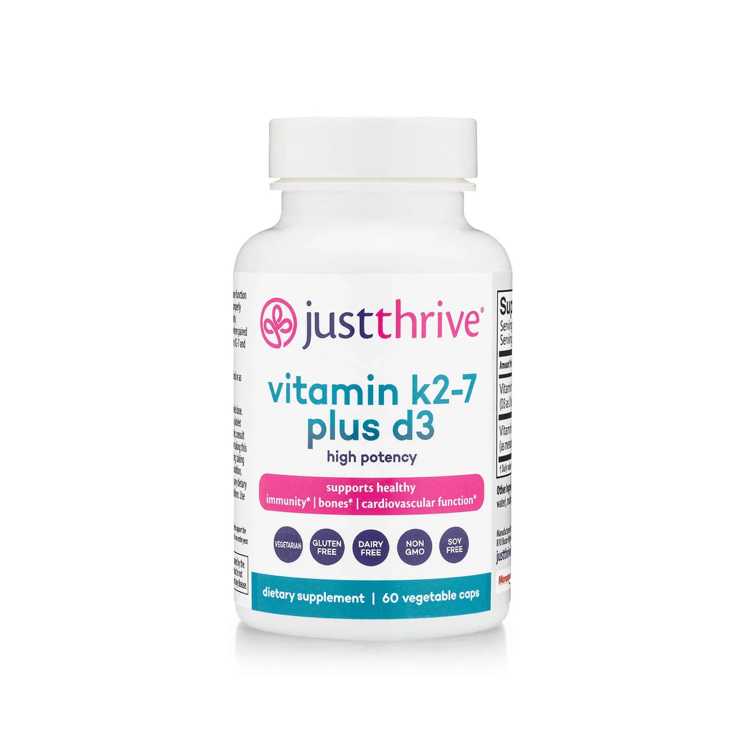 Vitamin K2-7 Plus D3 | Just Thrive