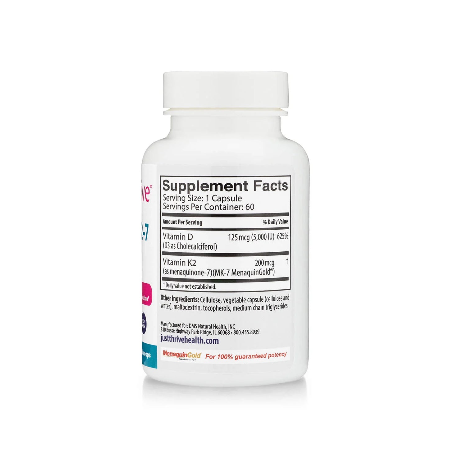 Vitamin K2-7 Plus D3 | Just Thrive