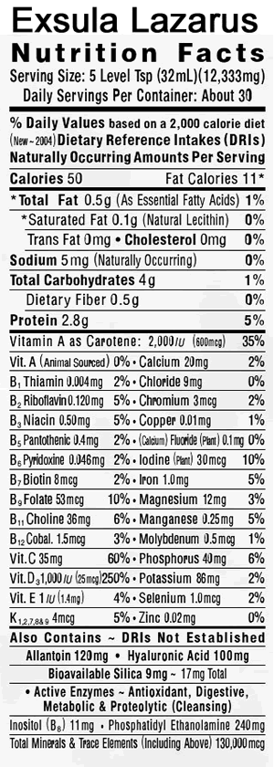 Lazarus Potent Superfood Blend | Exsula Superfoods