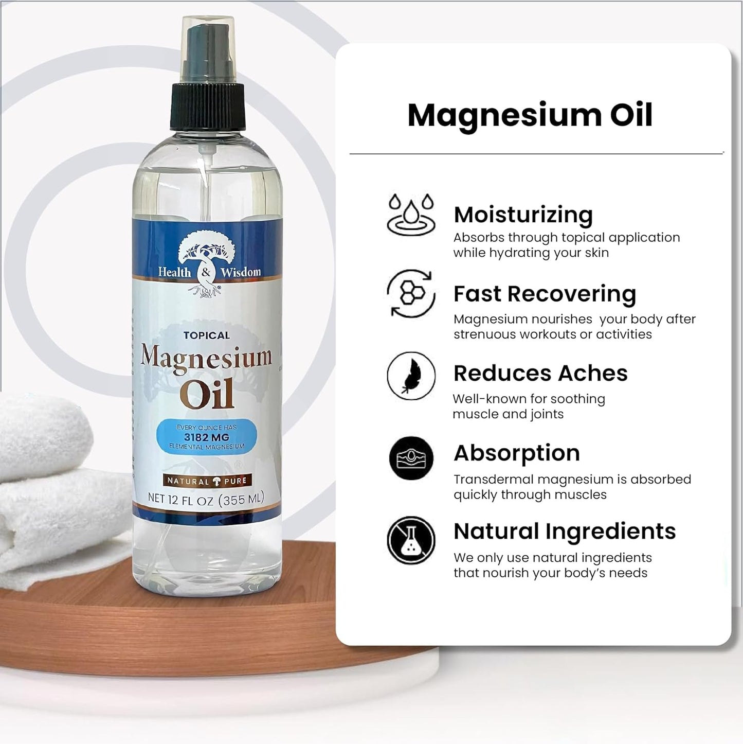 Magnesium Oil | Health & Wisdom