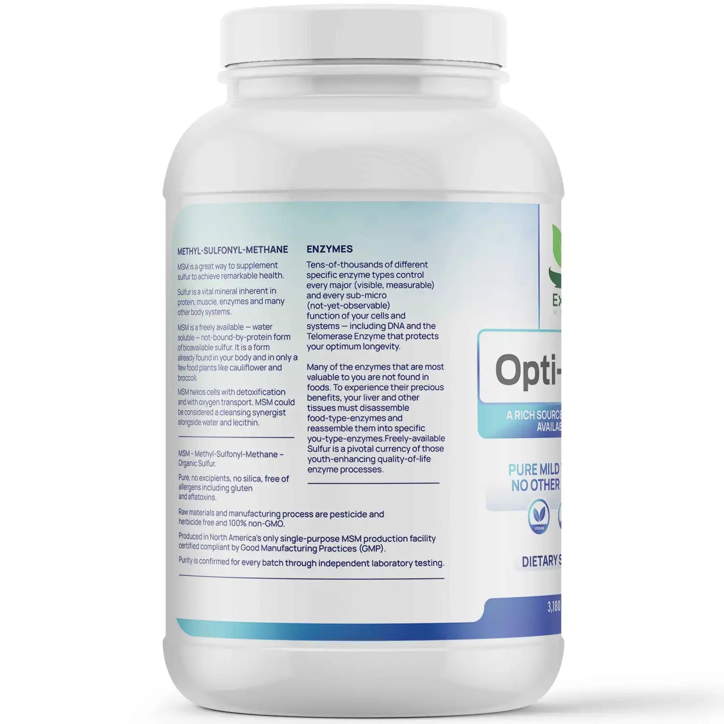 Opti-MSM | Exsula Minerals