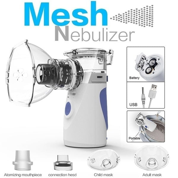 Ultrasonic Mesh Nebulizer - Portable Handheld | Viv Vitals