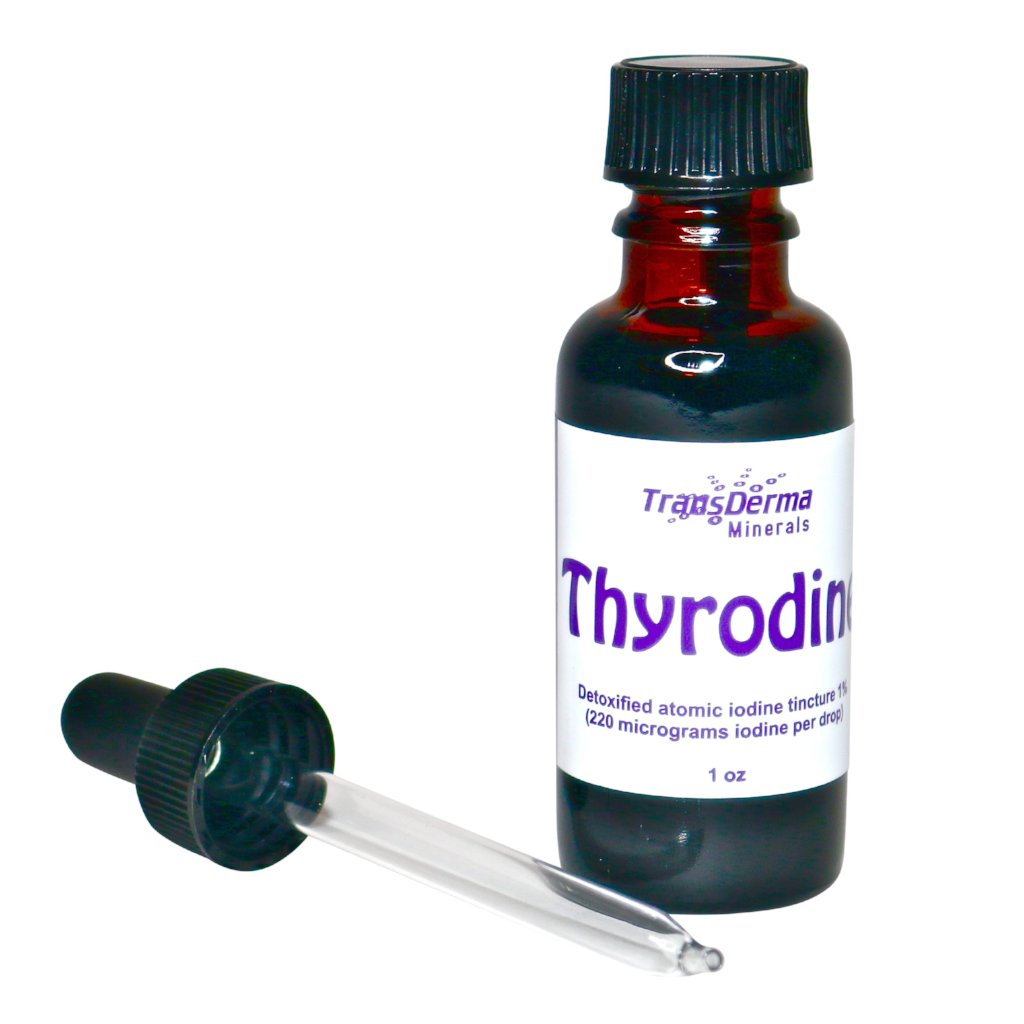 Thyrodine Thyroid Health - Atomic Iodine<br>TransDerma Minerals