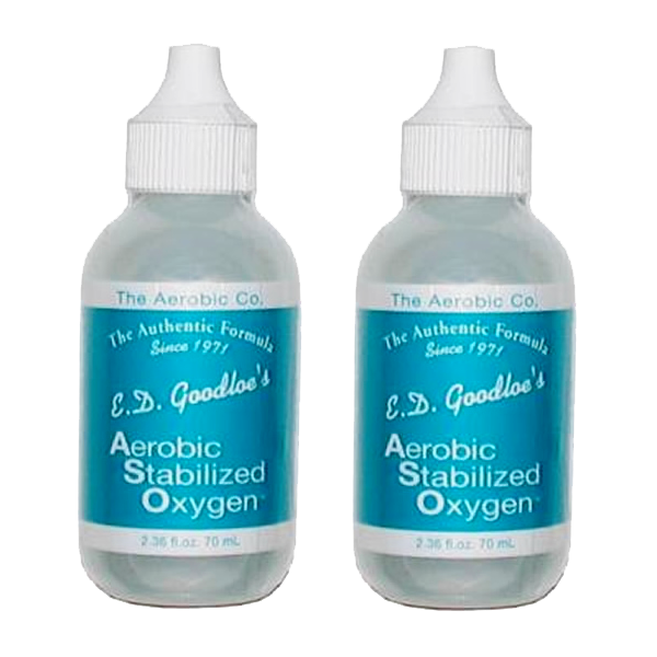 E.D. Goodloe's Aerobic Stabilized Oxygen (2 pack) | The Aerobic Co.