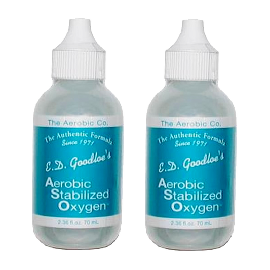 E.D. Goodloe's Aerobic Stabilized Oxygen (2 pack) | The Aerobic Co.