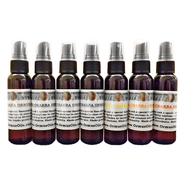 Chakra Balancing Ormus Mist Set | Ormus Oils