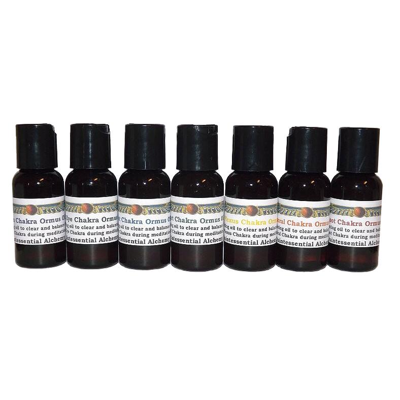 Chakra Anointing Ormus Oil Set | Ormus Oils