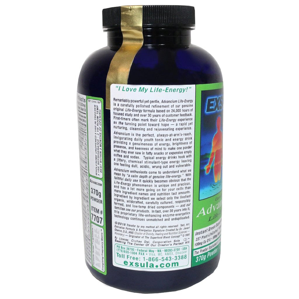 Advancium Superfood Powder | Exsula Superfoods