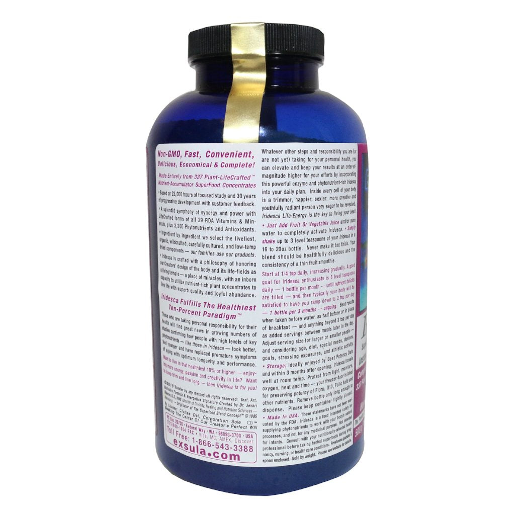 Iridesca Antioxidant Detox Superfood Blend | Exsula Superfoods