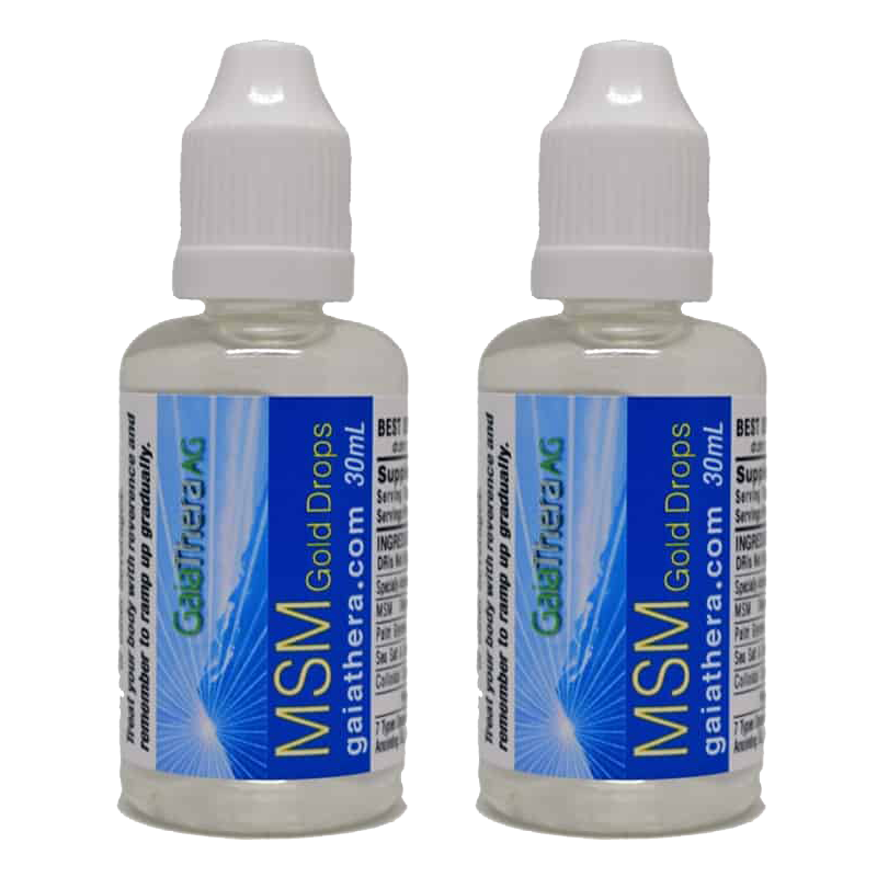MSM Gold Drops | GaiaThera