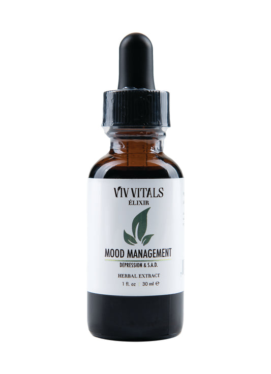 Mood Management Depression & S.A.D. Tincture | Viv Vitals Élixir