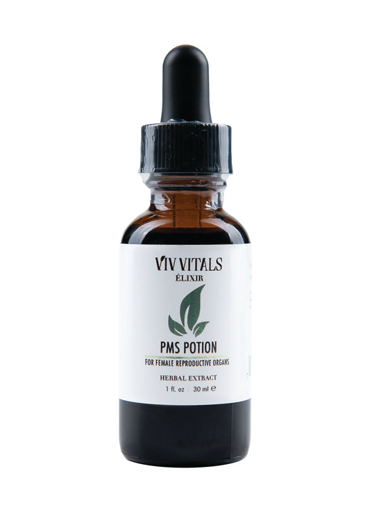 PMS Potion For Female Reproductive Organs Tincture | Viv Vitals Élixir