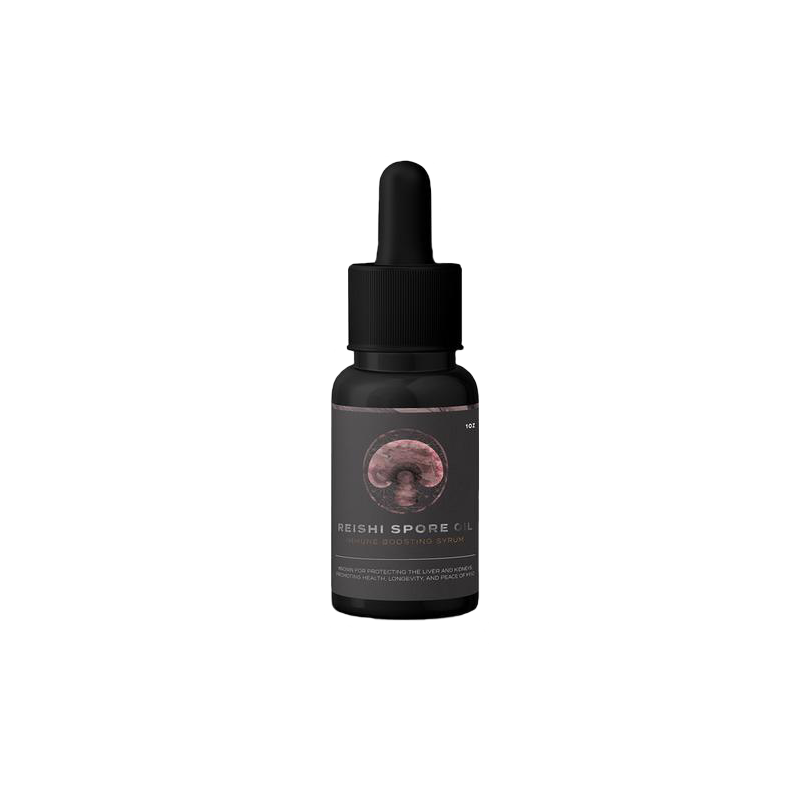 Reishi Spore Oil Immune-Boosting Adaptogen Drops<br>Elemental Wizdom