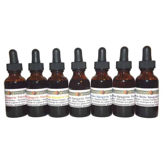 The Seven Basics Spagyric Tincture set | Quintessential Alchemy