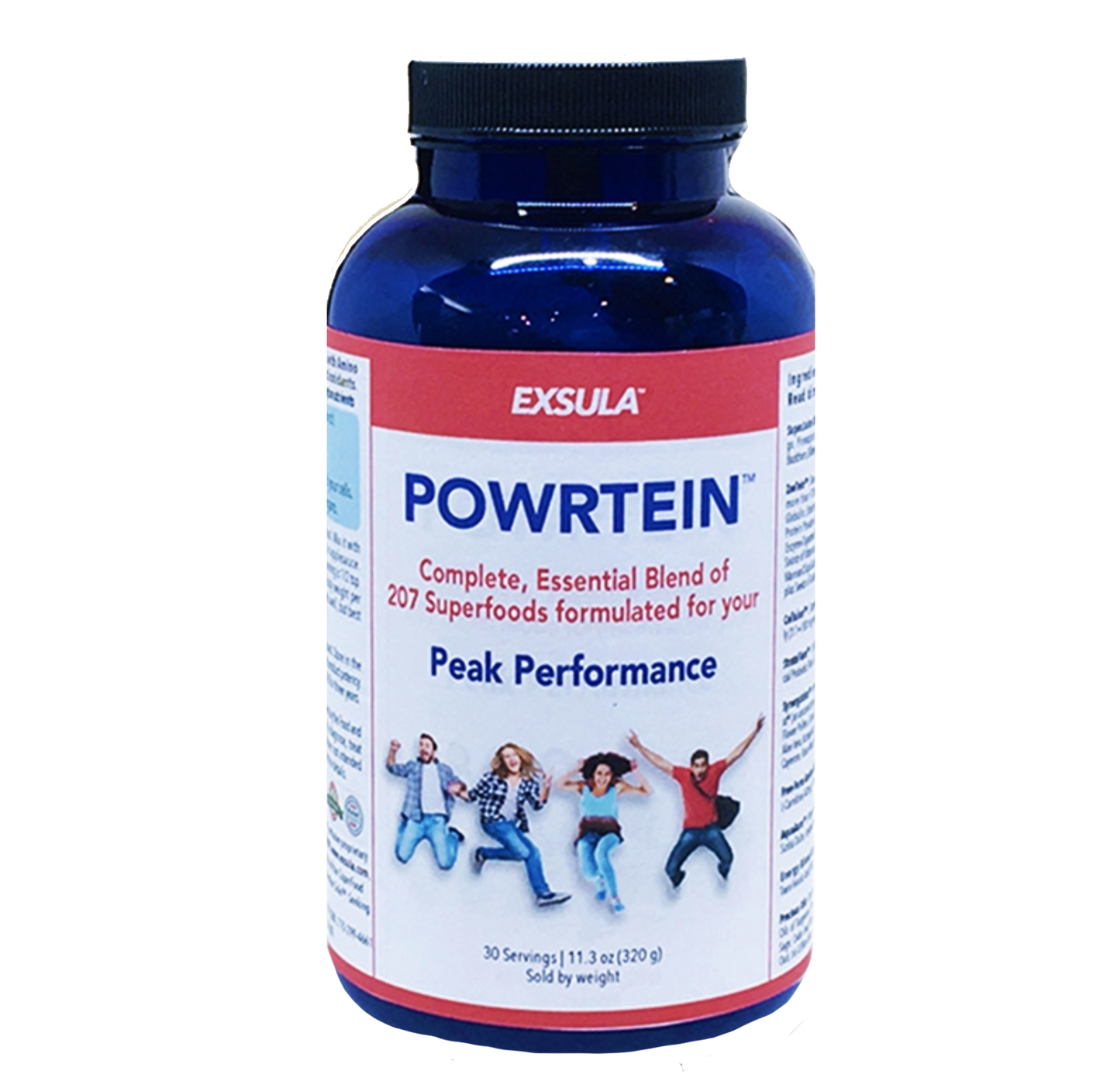 Powrtein Organic Raw Protein Superfood Blend | Exsula Superfoods