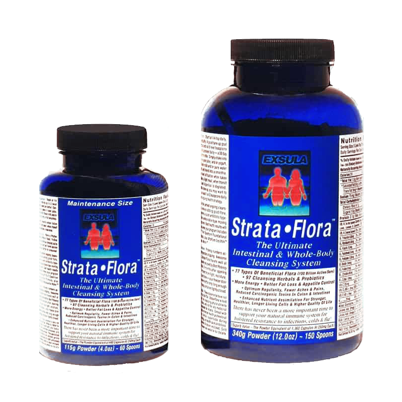 Strata-Flora Probiotic Gut Health Blend | Exsula Superfoods