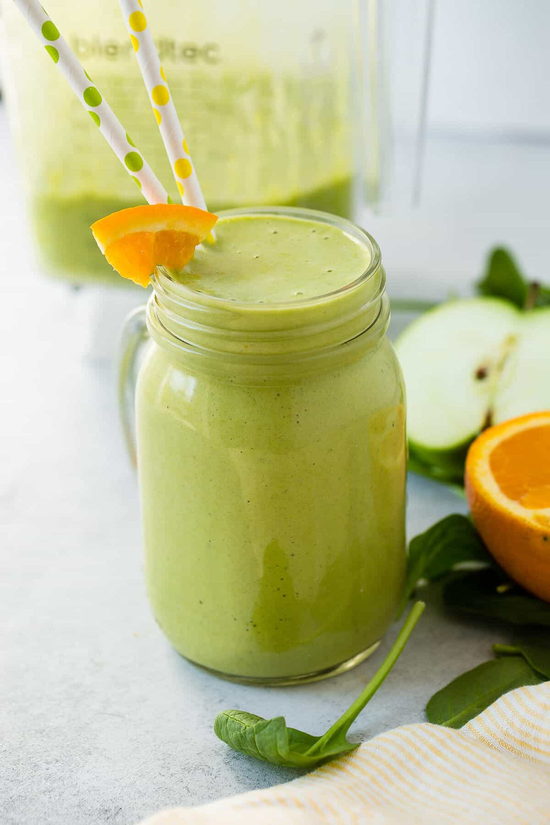 Best Green Smoothie Recipe: Blended Beauty Food - by Living Pretty Naturally