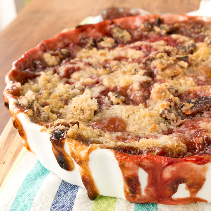 Strawberry Peach Crisp