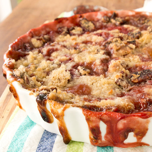 Strawberry Peach Crisp