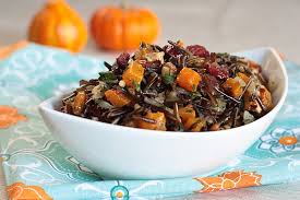 Wild Rice with Kabocha Squash & Sage Butter - by Julie Morris