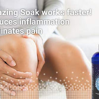 Amazing Soak Oxygenating Electrolyte Solution. Transdermal Oxygenation &  Aerosolized Dissolved Oxygen: Relief Pain, Inflammation, Fatigue. Improve