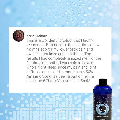 Oxygenating Electrolyte Solution - Transdermal & Aerosolized Dissolved Oxygen | Amazing Soak