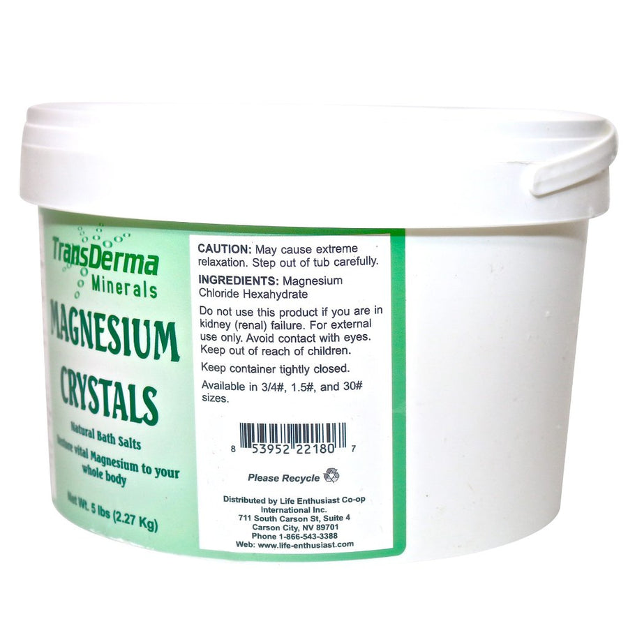 Magnesium Crystals Bath Therapy<br>TransDerma Minerals