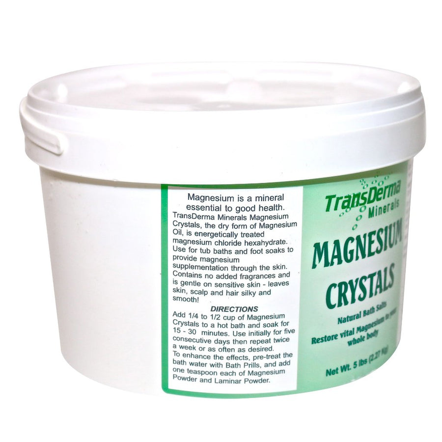 Magnesium Crystals Bath Therapy<br>TransDerma Minerals