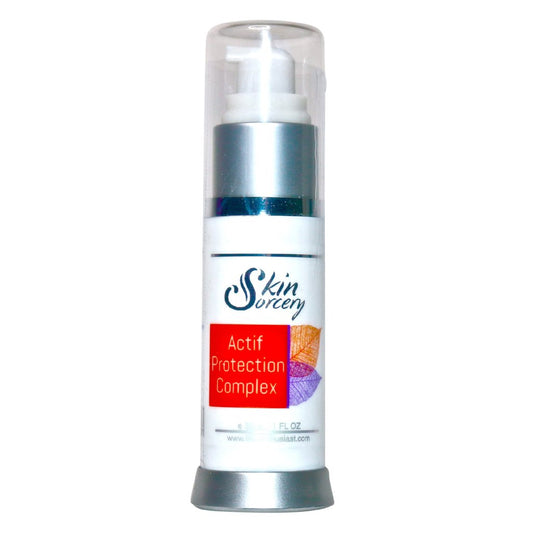 ACTIF Protection Complex by Skin Sorcery, skincare, skin cream, beauty, cell regeneration, reduce wrinkles, firms skin, vitamins, minerals, hyaluronic acid, resveratrol, argan oil, seabuckthorn oil, DMAE, Coenzyme Q10, Vitamin A, E, K1, Omega 6 & 9, MSM, Oleic, Night Cream, Skin food, Rose Oil, Fruit Oil, Night Lotion Serum