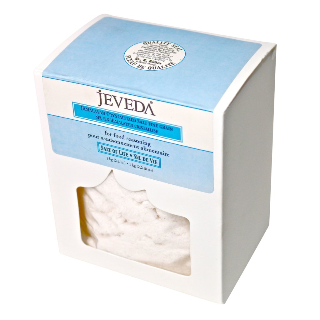 Himalayan Crystalized Fine Crystal Fine Grain Salt | Jeveda