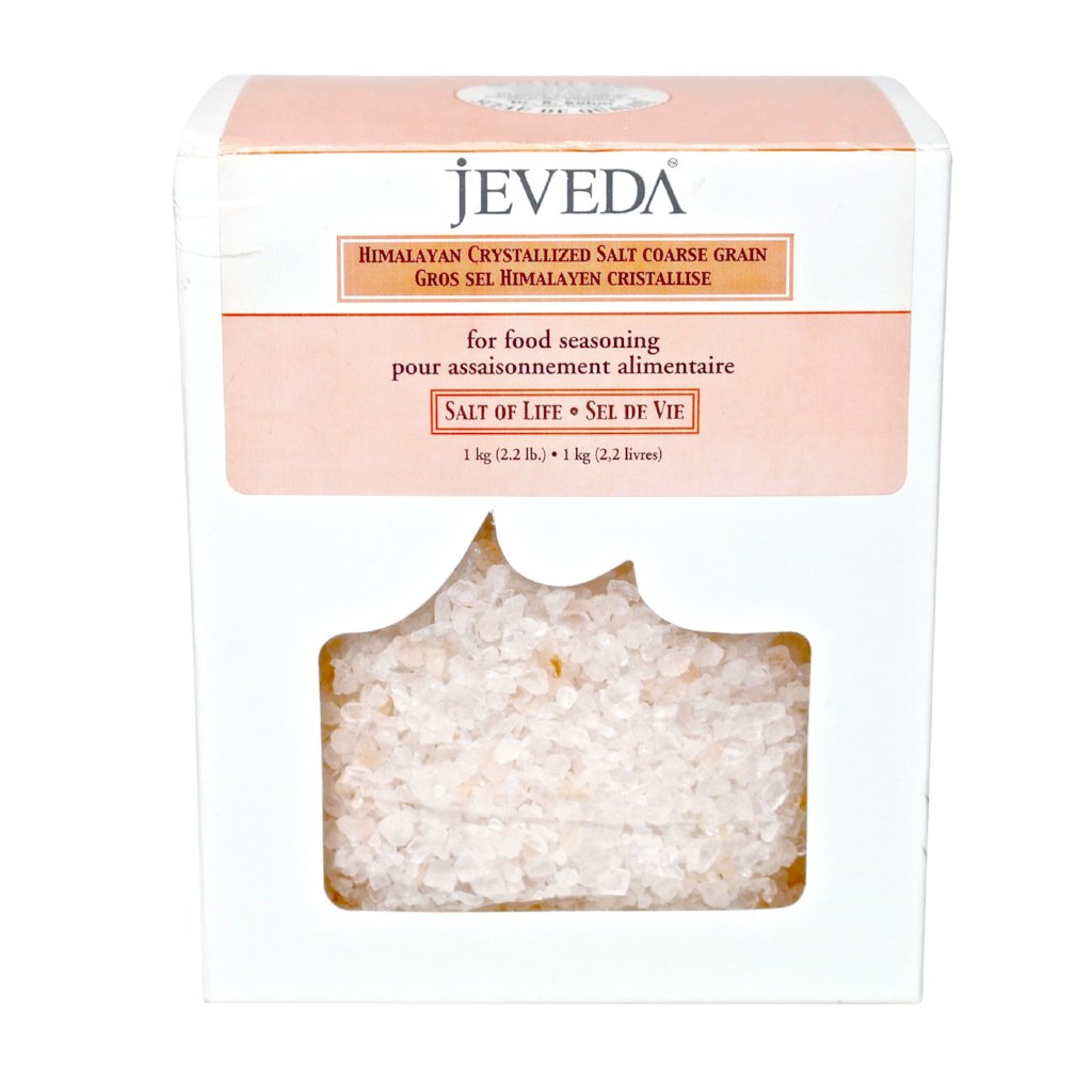 Himalayan Crystalized Coarse Grain Crystal Salt | Jeveda