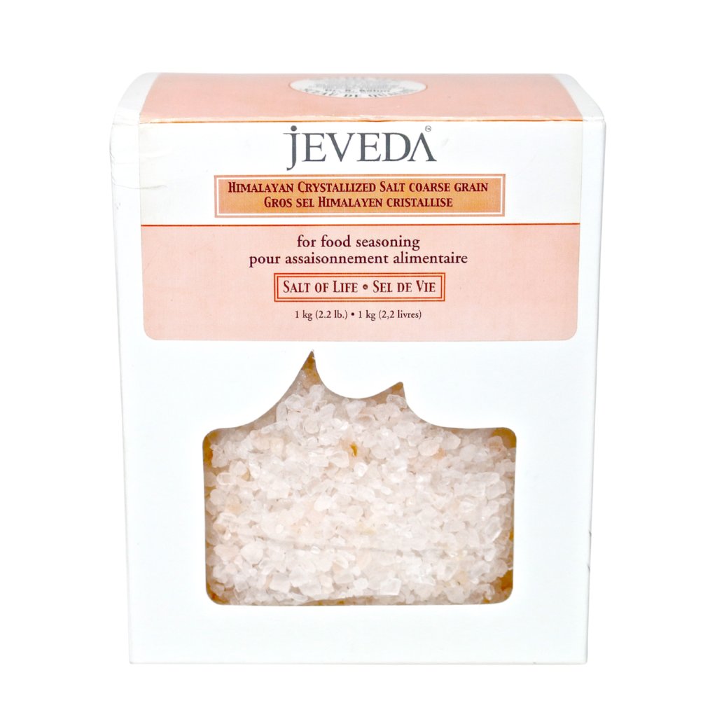Himalayan Crystalized Coarse Grain Crystal Salt | Jeveda