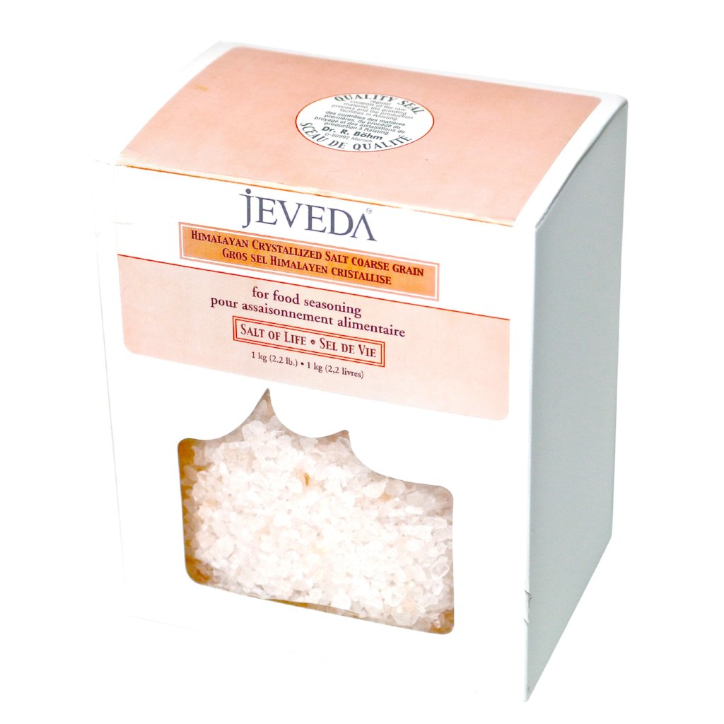 Himalayan Crystalized Coarse Grain Crystal Salt | Jeveda