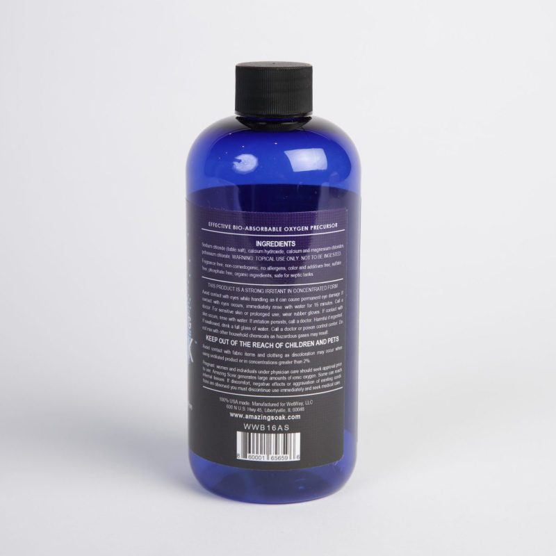 Oxygenating Electrolyte Solution - Transdermal & Aerosolized Dissolved Oxygen | Amazing Soak