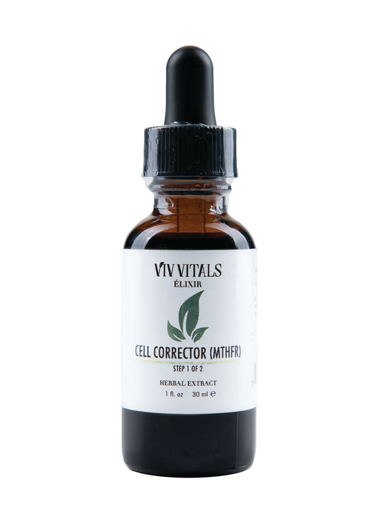 Cell Corrector (MTHFR) Step 1 of 2 Tincture | Viv Vitals Élixir