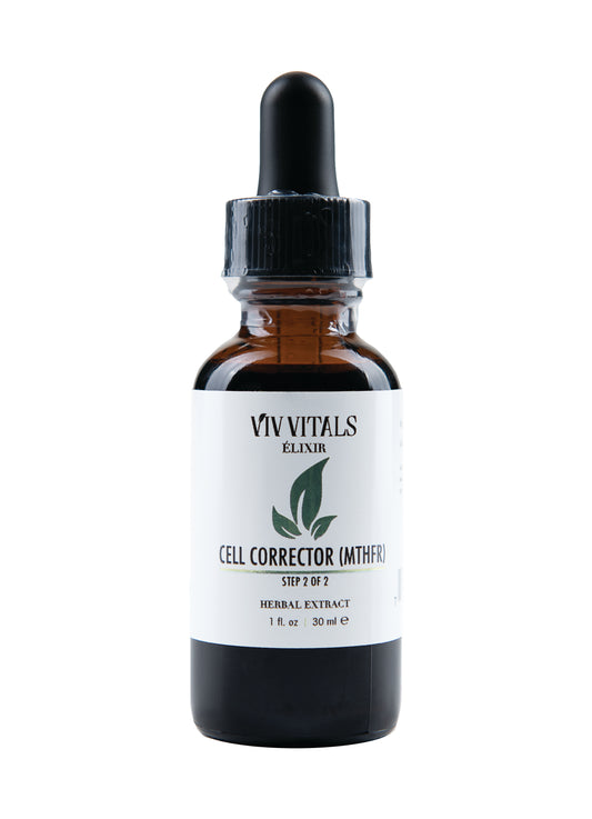 Cell Corrector (MTHFR) Step 2 of 2 Tincture | Viv Vitals Élixir