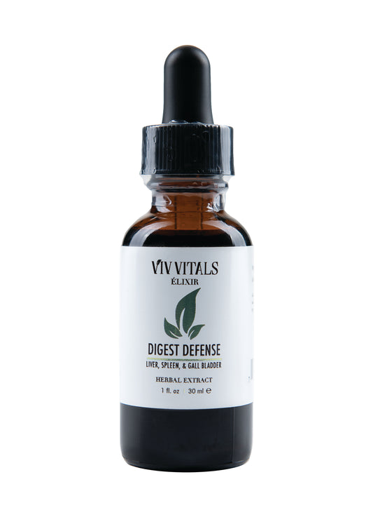 Digest Defense Liver, Spleen, & Gall Bladder Tincture | Viv Vitals Élixir