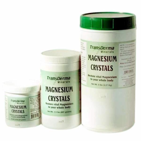 Magnesium Crystals Bath Therapy | TransDerma Minerals
