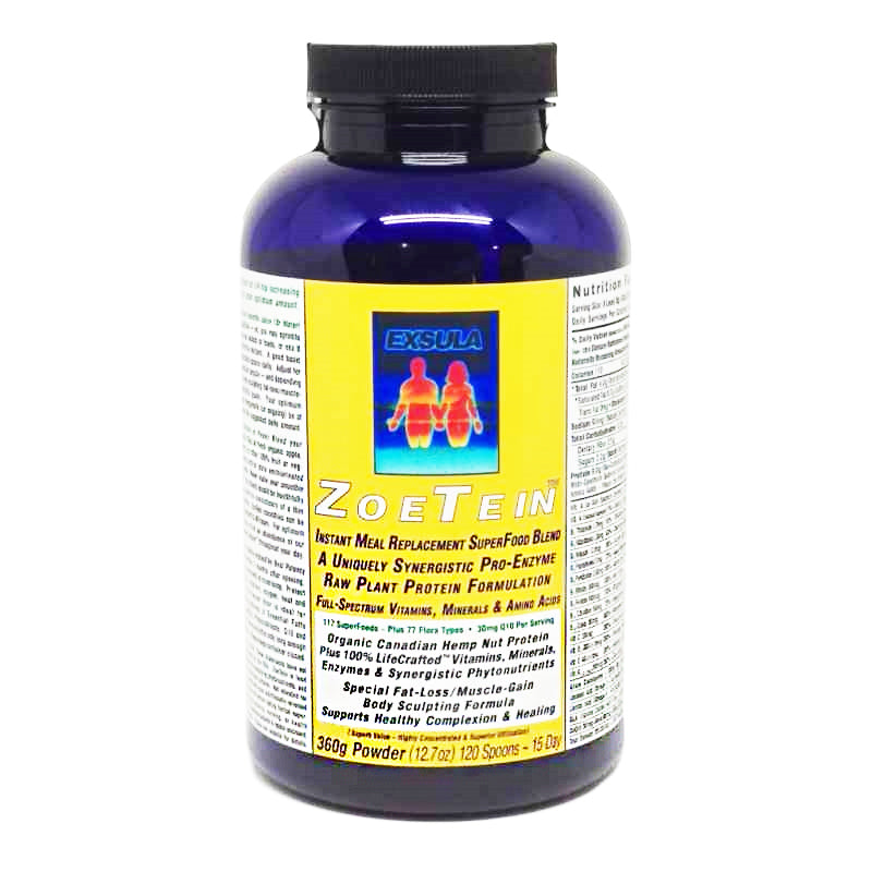 ZoeTein Plant-Based Protein Powder | Exsula Superfoods
