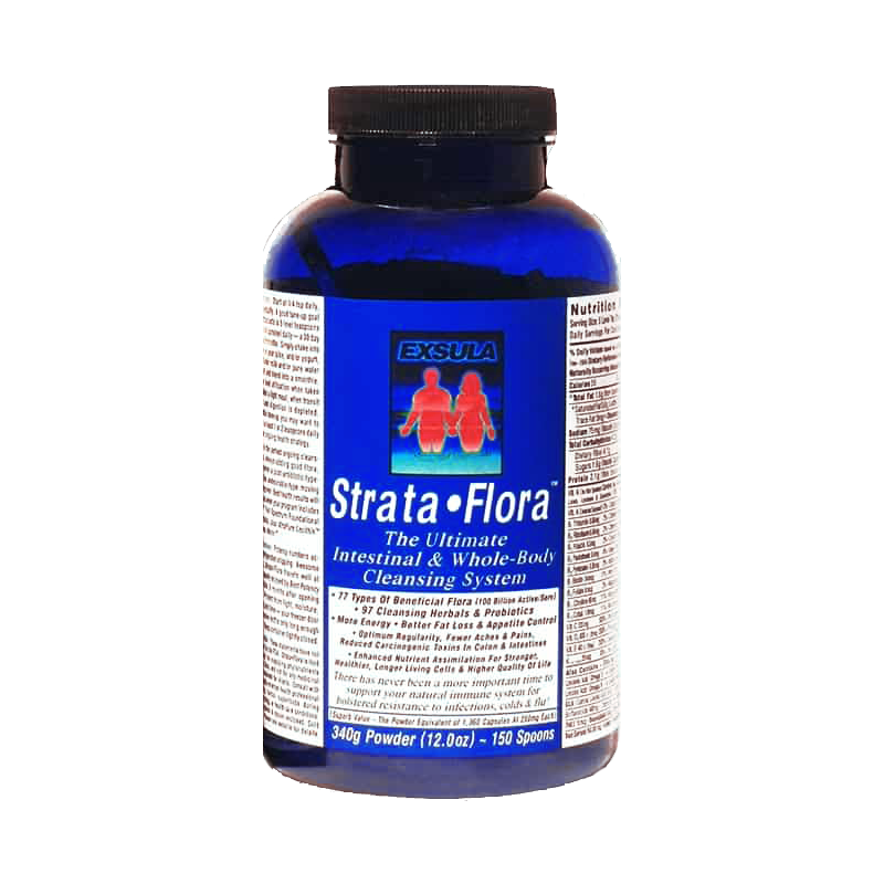 Strata-Flora Probiotic Gut Health Blend<br>Exsula Superfoods