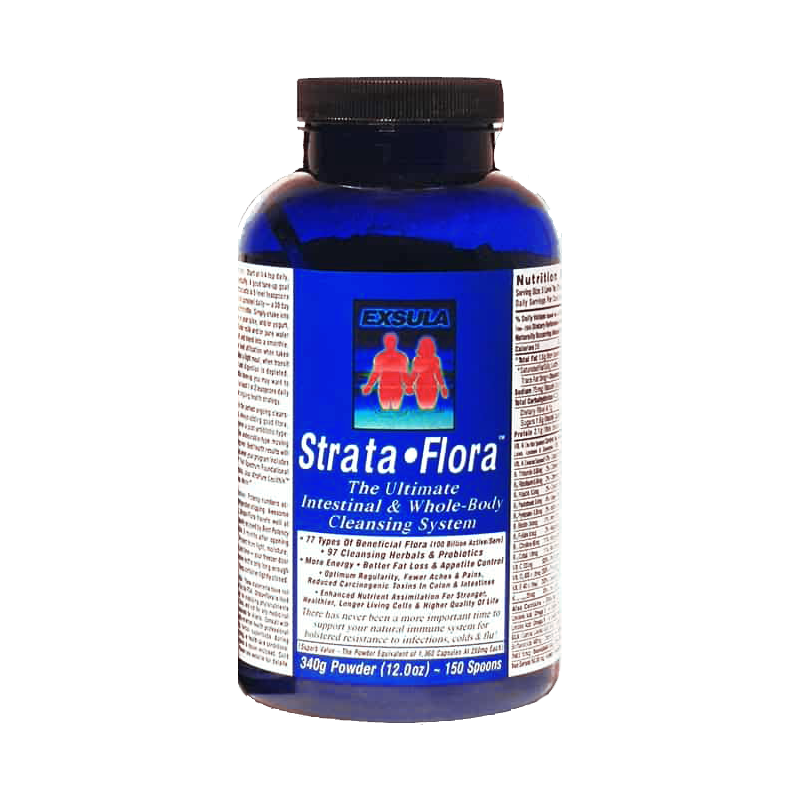 Strata-Flora Probiotic Gut Health Blend | Exsula Superfoods